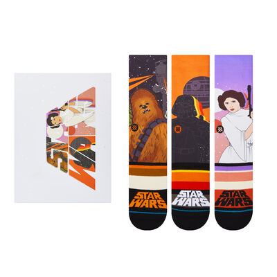 Star Wars By Jaz X Stance Poly Crew Socks Box Set