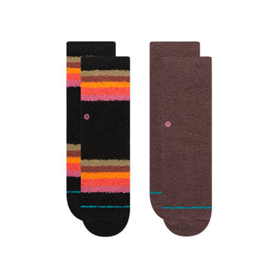 Womens' Just Chilling Cozy Poly Crew Socks